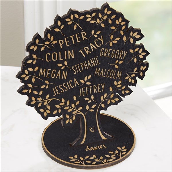 Family Tree Of Life Personalized Wood Keepsake - 31365