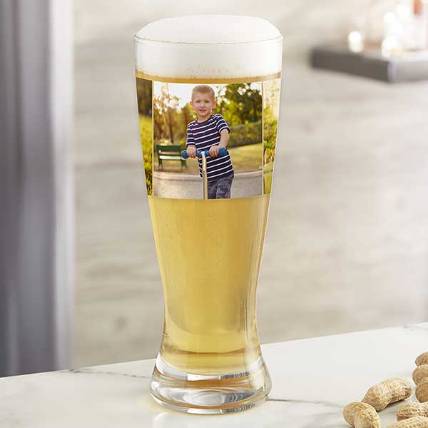 Photo Collage Personalized Beer Glasses - 31391