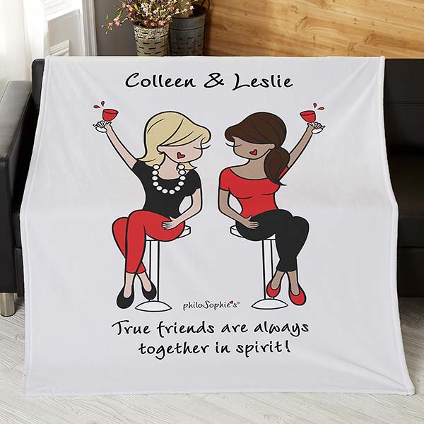 Best Friends philoSophie's Personalized Best Friend Blankets - 31447