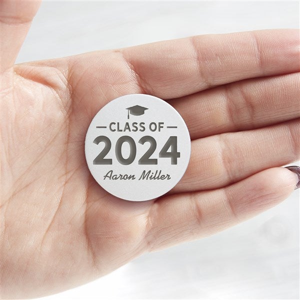 Class Of... Personalized Metal Pocket Token - 31504