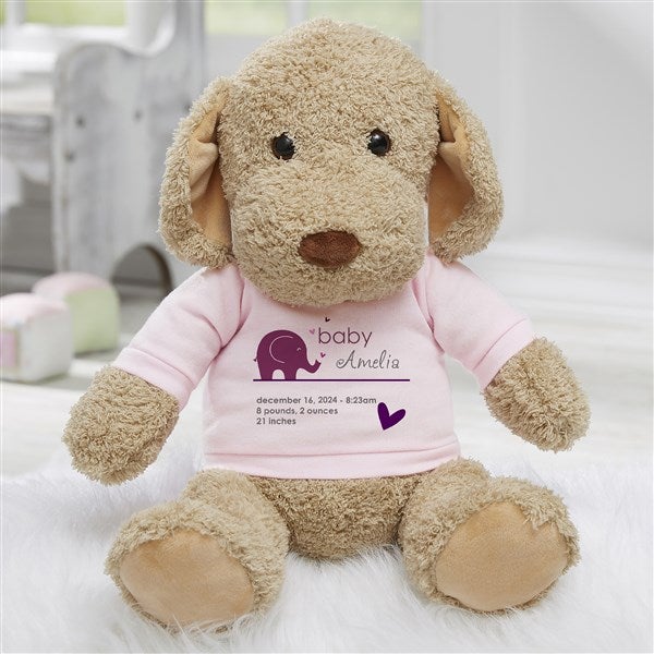 New Arrival Personalized Baby Plush Dog  - 31626