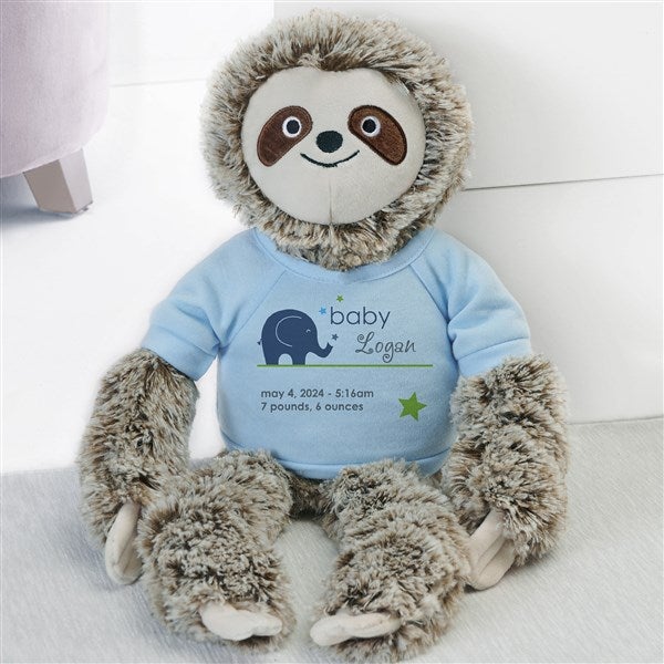 New Arrival Personalized Baby Plush Sloth  - 31628