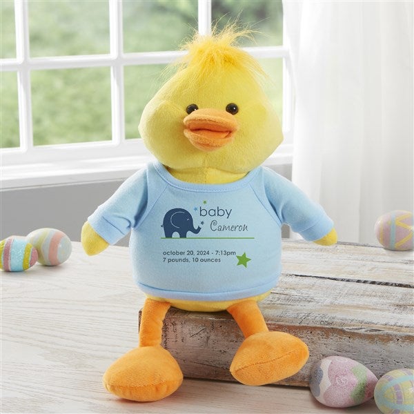 Personalized Baby Plush Duck - New Arrival - 31629