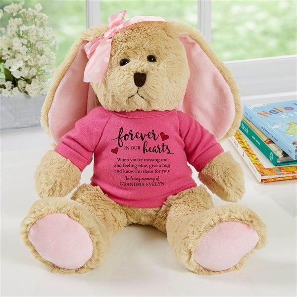 Memorial Personalized Tan Plush Bunny - 31665