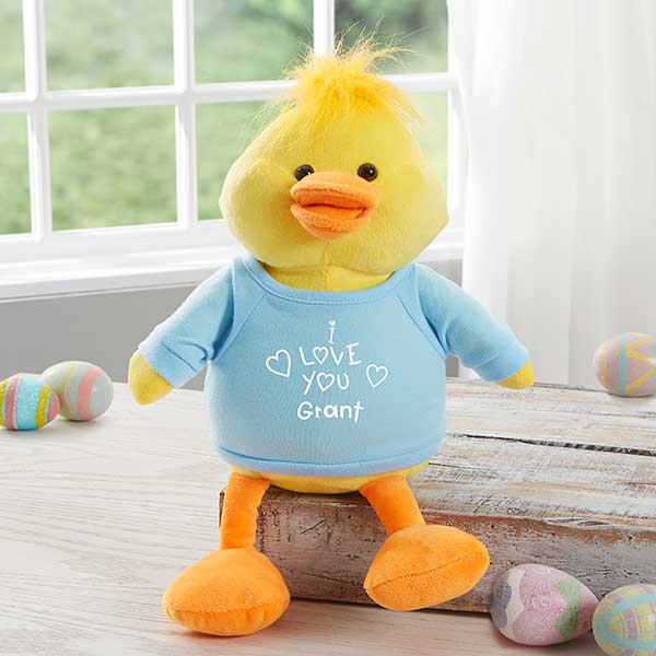 Personalized Plush Duck - All My Love - 31682