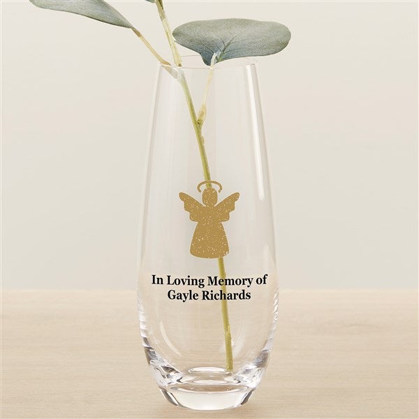 Choose Your Icon Personalized Memorial Printed Bud Vase - 31814