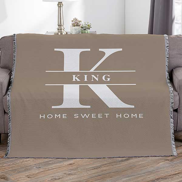 Lavish Last Name Personalized Blankets - 31901