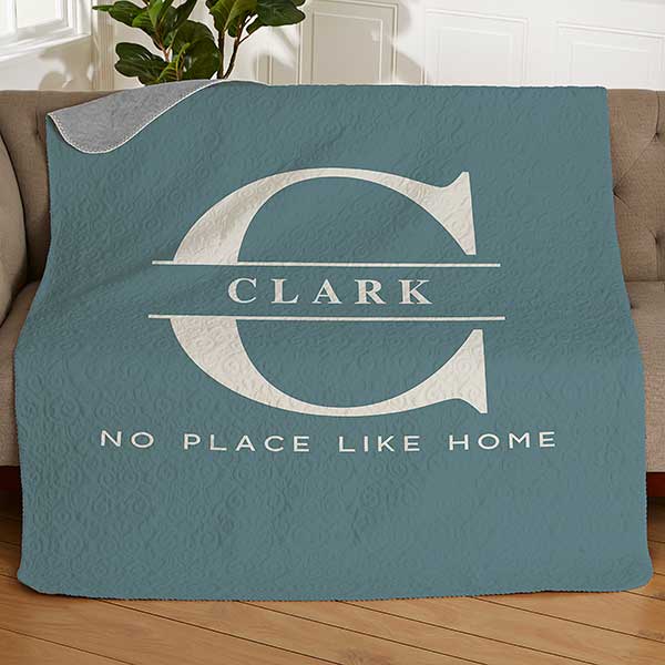 Lavish Last Name Personalized Blankets - 31901