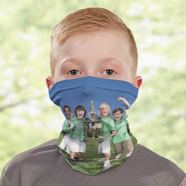 Picture It Personalized Kid's Photo Neck Gaiter - 31914