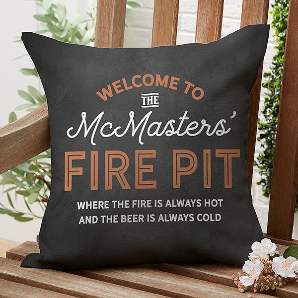 Welcome To... Personalized Outdoor Throw Pillows - 31931