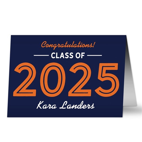 Graduating Class Of Personalized Graduation Cards - 31939