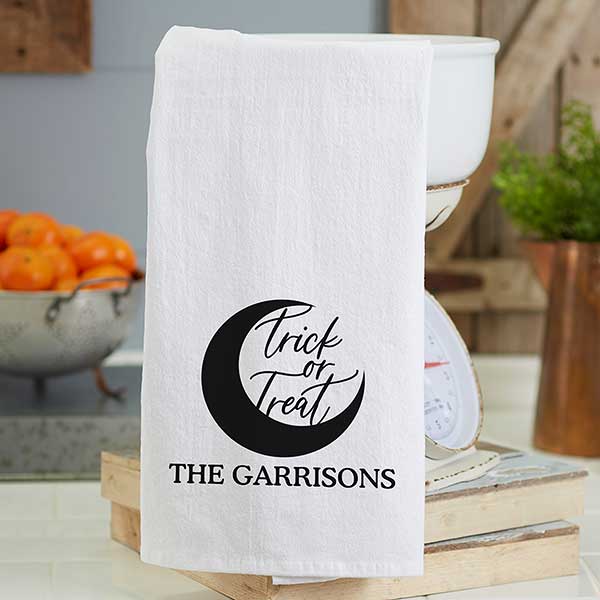 Spellbinding Halloween Personalized Flour Sack Towels - 31958