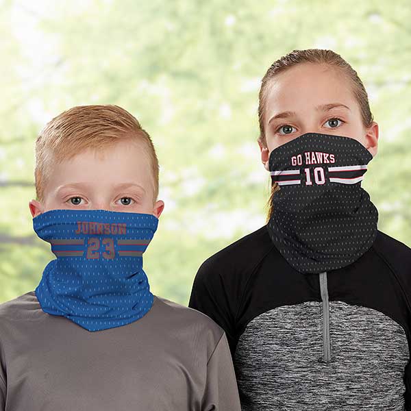 Sports Jersey Personalized Kid's Neck Gaiter - 32023