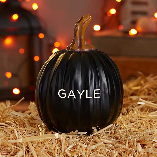 Family Initial Personalized Pumpkins - 32038