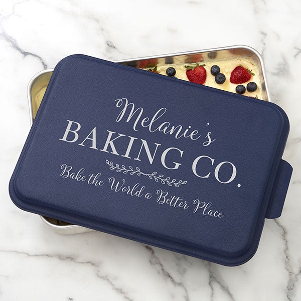 Recipe For a Special Mom Personalized Cake Pan with Lid - 32058
