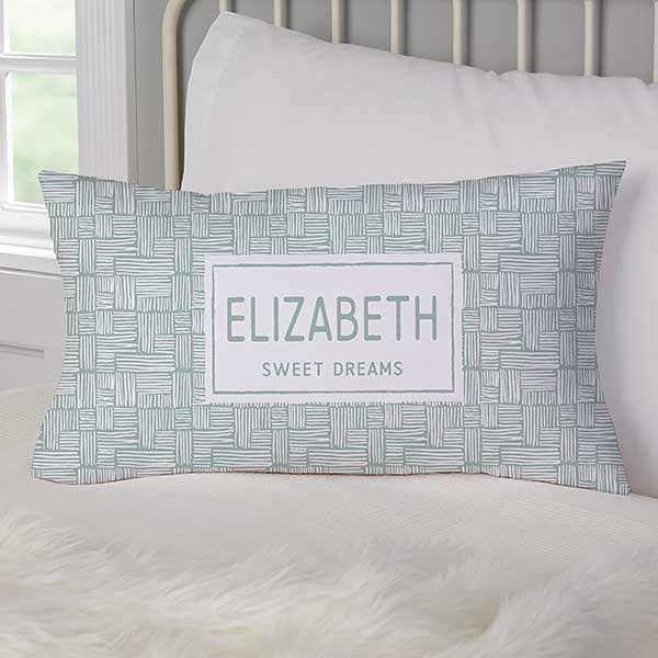 Hand Drawn Pattern Personalized Throw Pillows - 32114