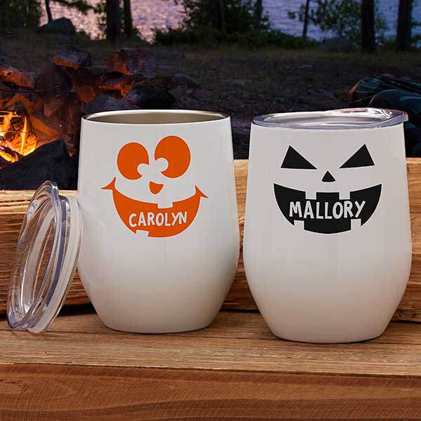 Halloween Sippy Cup With Bonus Lid Jack O'lantern Sippy Cup Pumpkin Cup  Toddler Cup Pumpkins Halloween Child Tumbler 