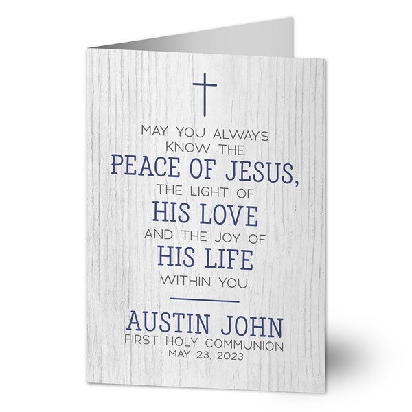 First Communion Quote Personalized First Communion Cards - 32162