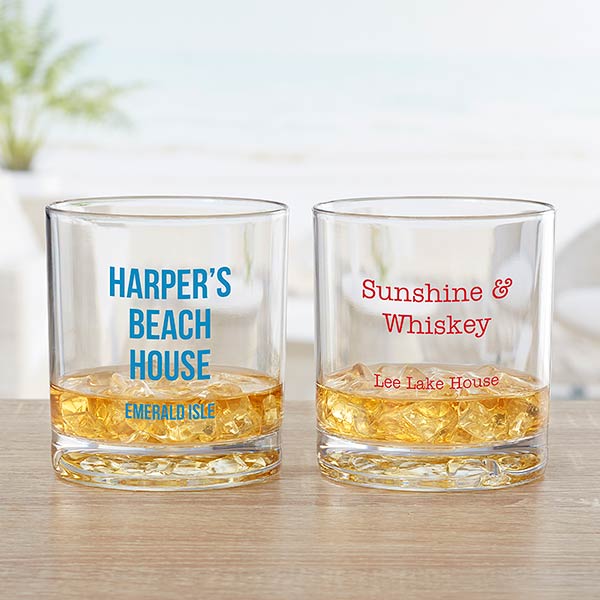 Expressions Personalized Unbreakable Tritan Whiskey Glass