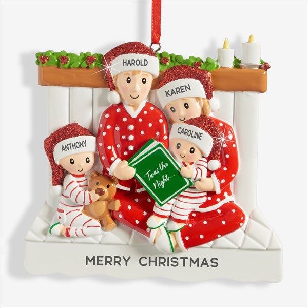 Story Time Personalized Family Ornaments - 32292