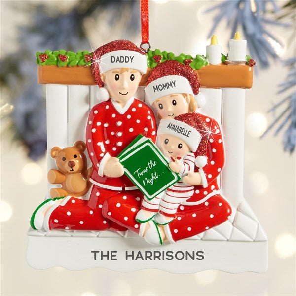 Story Time Personalized Family Ornaments - 32292