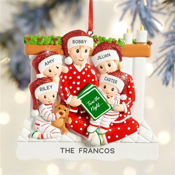 Story Time Personalized Family Ornaments - 32292