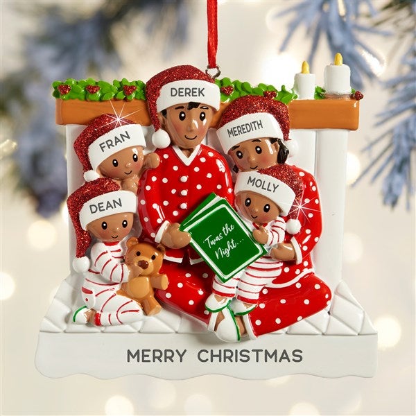 Story Time Personalized Family Ornaments - 32292