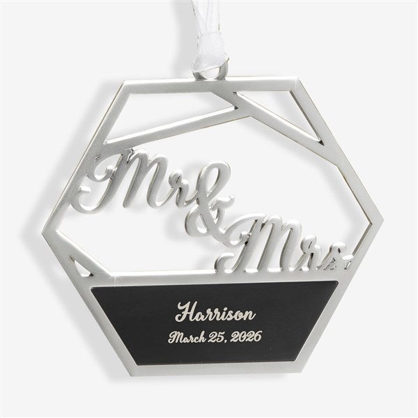Wedding Couple Personalized Premium Wedding Ornament - 32307