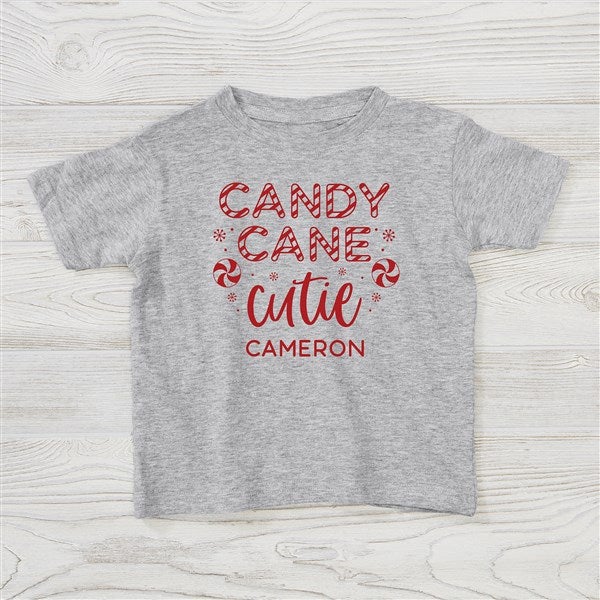 Candy Cane Lane Personalized Christmas Kids Shirts - 32511