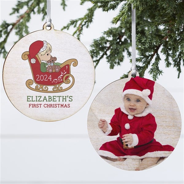 Precious Moments 1st Year Personalized Baby Ornaments - 32602