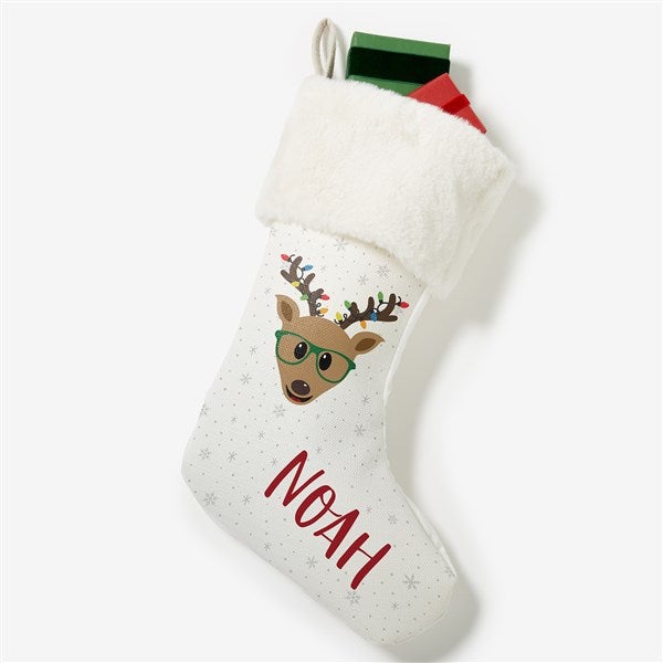 Build Your Own Reindeer Personalized Christmas Stockings - 32638