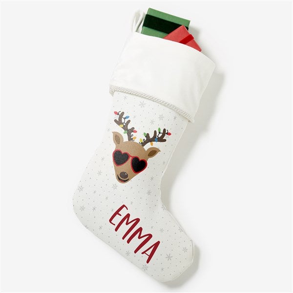 Build Your Own Reindeer Personalized Christmas Stockings - 32638
