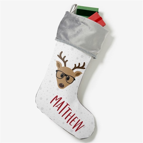 Build Your Own Reindeer Personalized Christmas Stockings - 32638