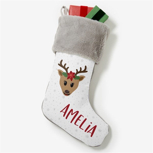 Build Your Own Reindeer Personalized Christmas Stockings - 32638