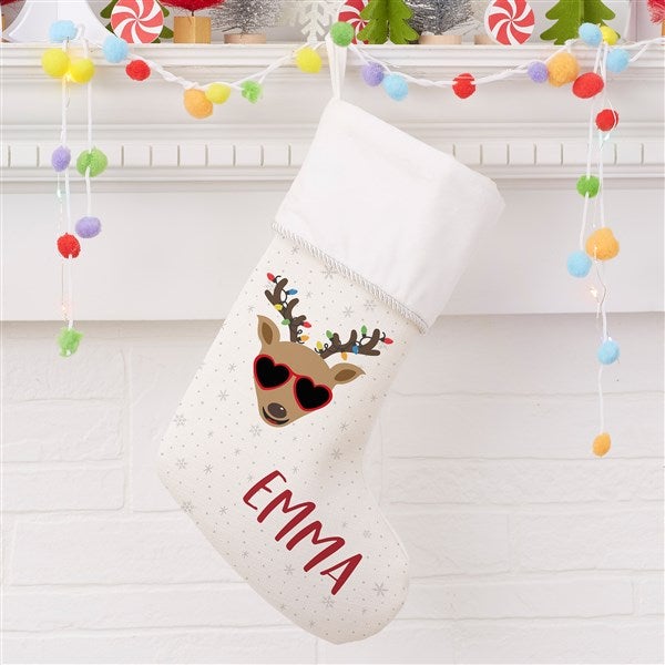 Build Your Own Reindeer Personalized Christmas Stockings - 32638