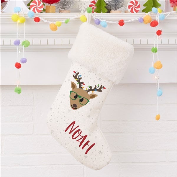 Build Your Own Reindeer Personalized Christmas Stockings - 32638