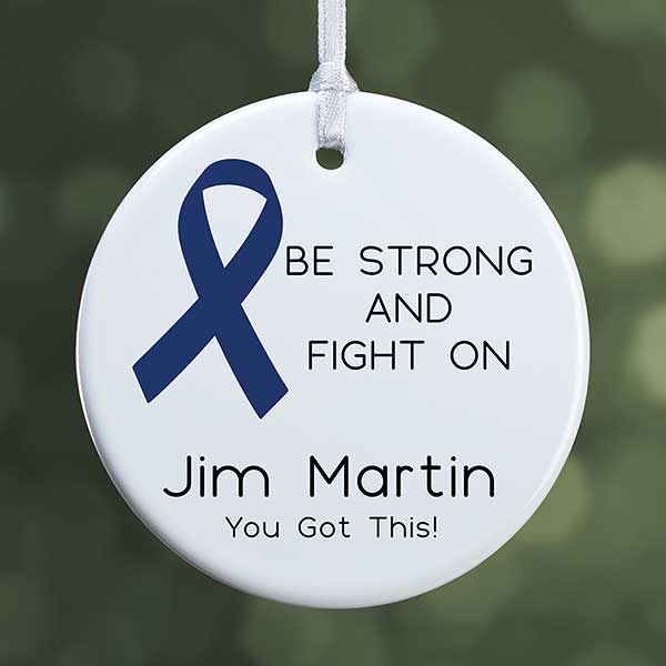 Choose Your Own Awareness Ribbon Personalized Ornaments - 32709
