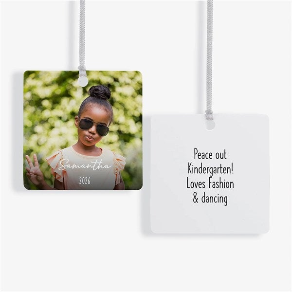 Through the Years Personalized Photo Ornaments - 32716
