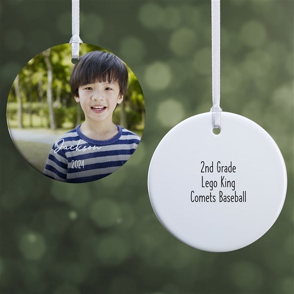 Through the Years Personalized Photo Ornaments - 32716