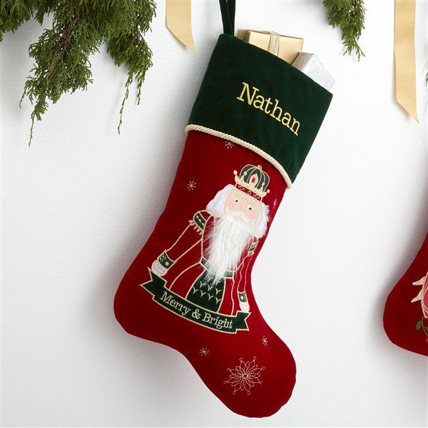 Traditional Icon Personalized Christmas Stockings - 32747