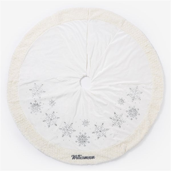 Season's Sparkle Personalized Tree Skirt - 32757