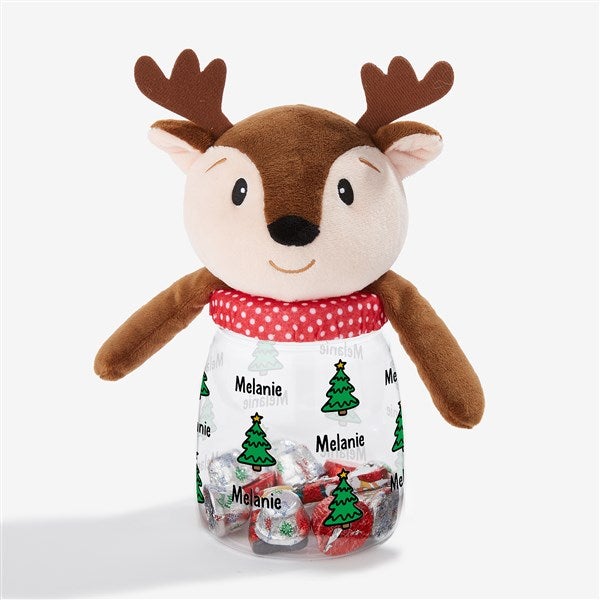 Christmas Icon Personalized Candy Jar - 32803