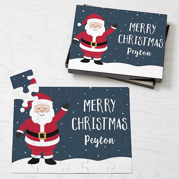 Santa Personalized Christmas Puzzles - 32807