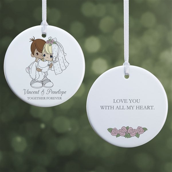 Precious Moments Personalized Wedding Ornaments - 32884