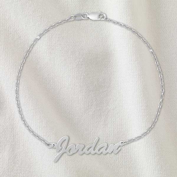 Personalized Script Name Anklet - 32895D