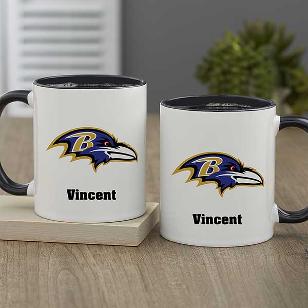 NFL Baltimore Ravens Personalized Coffee Mugs - 32937