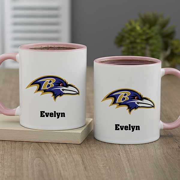 NFL Baltimore Ravens Personalized Coffee Mugs - 32937