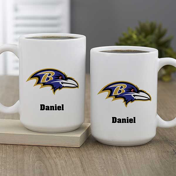 NFL Baltimore Ravens Personalized Coffee Mugs - 32937