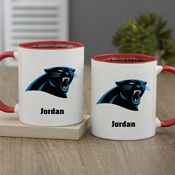 NFL Carolina Panthers Personalized Coffee Mugs - 32939