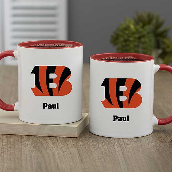 NFL Cincinnati Bengals Personalized Coffee Mugs - 32940